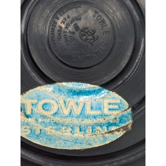 Towle Sterling Silver (weighted) 512 Candle Holders/Candlesticks with Globes - Picture 8 of 9